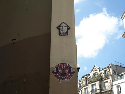 photo graffiti Paris 3eme arrondissement