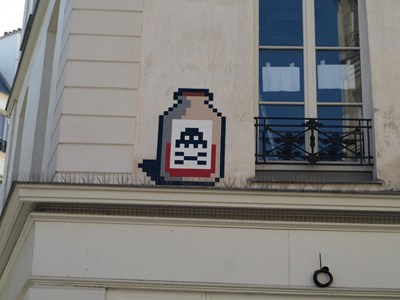 photo graffiti Paris 3eme arrondissement