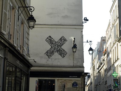 photo graffiti Paris 6eme arrondissement