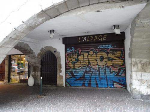 photo graffiti Annecy