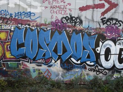 photo graffiti Paris 15eme arrondissement