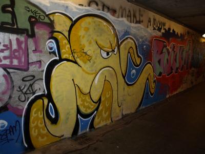 photo graffiti Paris 14eme arrondissement