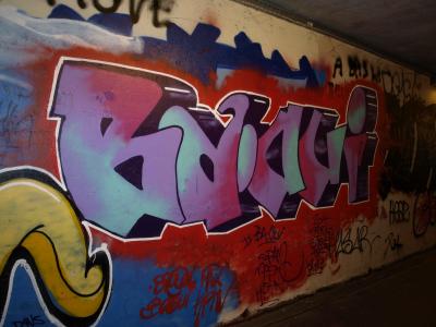 photo graffiti Paris 14eme arrondissement