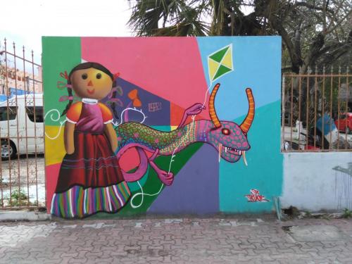 photo graffiti San Pedro la Laguna, Guatemala