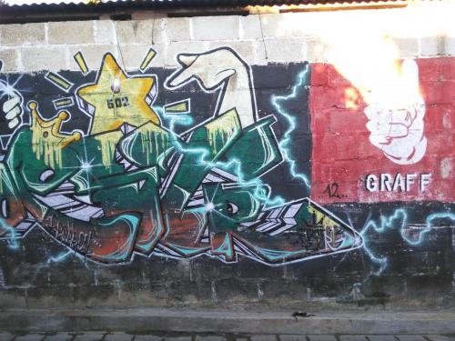 photo graffiti San Pedro la Laguna, Guatemala