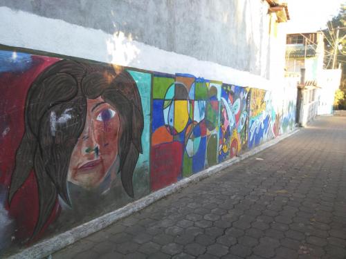 photo graffiti San Pedro la Laguna, Guatemala