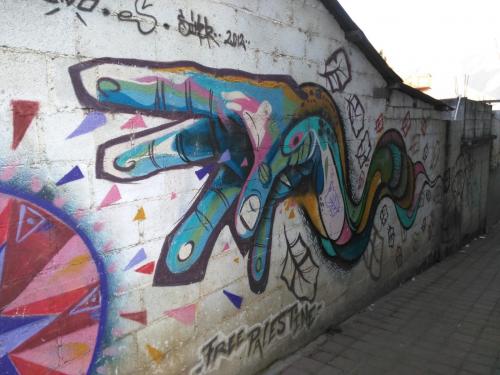 photo graffiti San Pedro la Laguna, Guatemala