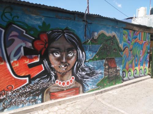 photo graffiti San Marco la laguna, Guatemala