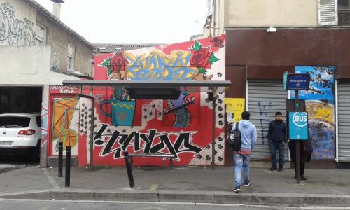 photo graffiti Montreuil sous bois