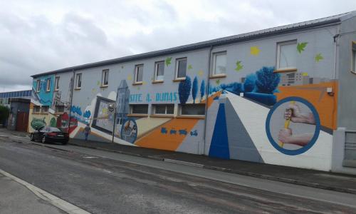 photo graffiti Amiens Alexandre Dumas