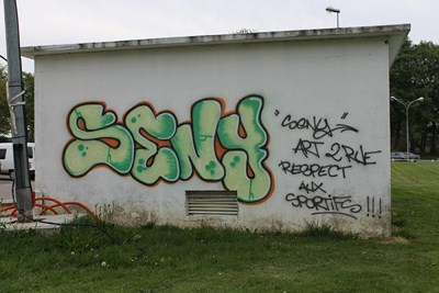 photo graffiti Dieppe